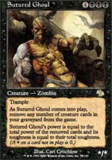 4x Sutured Ghoul ~ Moderately Played Judgment MTG Magic x4 4 UltimateMTG Playset