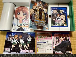 PS Vita Girls & Panzer Tank Road Rival is Treasure Limited BOX Giapponese - Foto 1 di 5