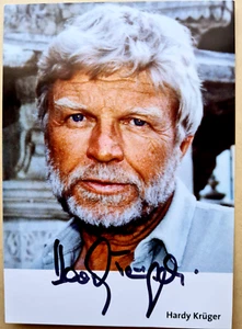 Hardy Krüger (1928-2022) deutscher Filmschauspieler - Bild 1 von 2