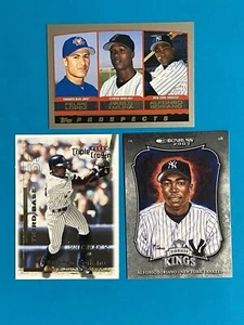 Alfonso Soriano Baseball Card Lot 1999 Topps Rookie 2001 Fleer 2002 Diamond King - Picture 1 of 2