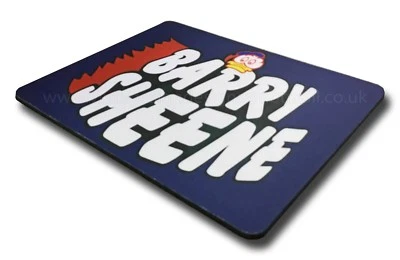 CHAPTER-EIGHT BARRY SHEENE COMPUTER FABRIC MOUSE MAT / PAD. ANTI-SLIP MOUSE PAD.