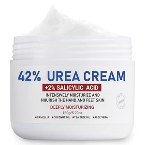 Urea Creme 42 % plus Salicylsäure 2 % Netto 5,29 Oz. für trockene rissige Füße, Fersen, K - Bild 1 von 12