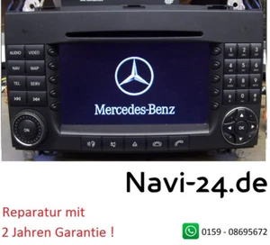 Reparatur Mercedes Benz Comand APS NTG 2 / Startet nur bis Mercedes Logo W209 - Bild 1 von 2