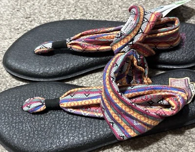 #SANUK #Yoga #Sling 2 Estampados Sandalias Mujer *NUEVAS CON ETIQUETAS* Talla-11 *NUEVAS CON ETIQUETAS* #ebay Foto 1 de 4