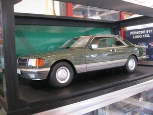 Okkuro Out Of Print Cult Scale1/18 Mercedes-Benz 380Sec C126 Green Metallic - Picture 1 of 10