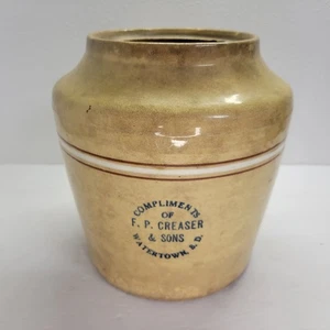 Red Wing Safran Ware Stoneware F P Creaser & Sons Container Watertown S.D. - Bild 1 von 7