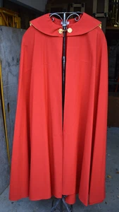 + Older Used Red Cope, 56 1/2" ht. + (CU107) Chalice Co. - Picture 1 of 12