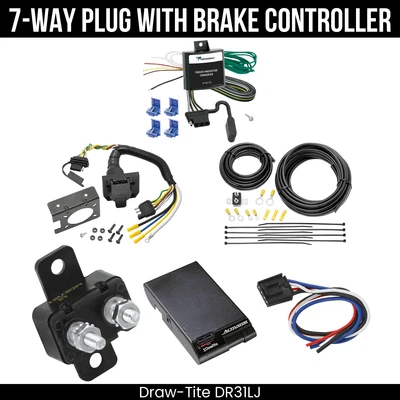DrawTite 7-полосный комплект проводки + управление тормозом для 99-04 Chevy Tracker Suzuki Vitara - Изображение 1 из 4