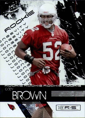 2009 Donruss Rookies and Stars Longevity Parallel Silver #137 Cody Brown RC /249 - Image 1 of 2