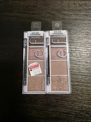 PALETA DE SOMBRAS DE OJOS 2 ELF BITE SIZE ROSAS AGUA 29924 SELLADA Foto 1 de 2