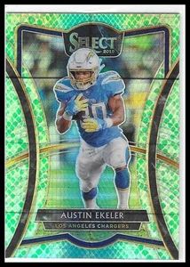 2019 Select #107 Austin Ekeler Dragon Scale Prizm #/88 - Bild 1 von 2