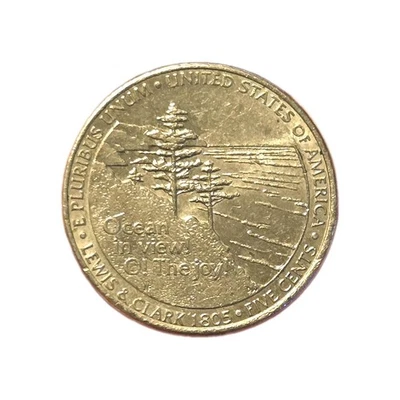 2005 P Ocean In View Jefferson Nickel Error Coin - Image 1 of 4