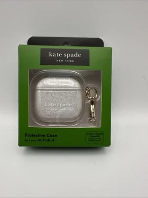 NOB Kate Spade NY Apple AirPods Protective Gen 4 Case Sparkle City Core 20 - Image 1 of 4