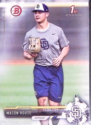 2017 Bowman Draft #BD-97 Mason House - Image 1 of 2