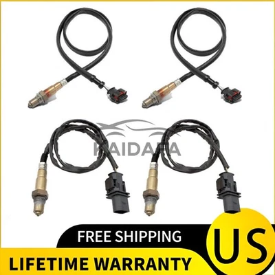 4PCS Upper+Lower Oxygen Sensors For 2005-2008 Porsche Boxster 2006-2008 Cayman - Image 1 of 4