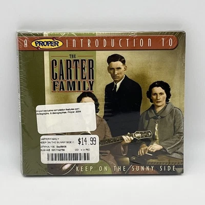 The Carter Family - Keep on the Sunny Side (CD, Proper Records 2004) New Sealed Foto 1 de 2