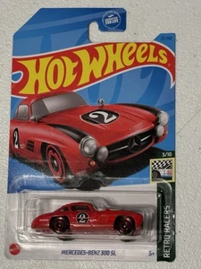 Hot Wheels EXOTICS RACERS Mercedes-Benz 300 SL RED - Picture 1 of 1