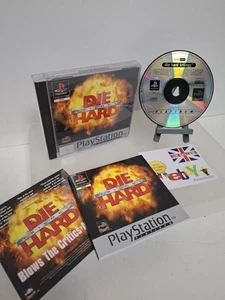 DIE HARD TRILOGY SONY PLAYSTATION 1 GAME & MANUAL DISC CLEAN TESTED VGC PLATINUM - Picture 1 of 10