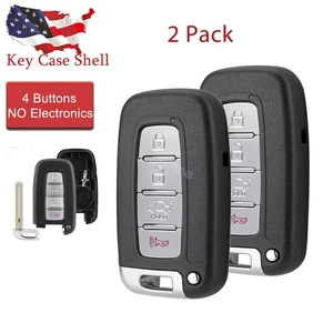 2 For 2011 2012 2013 2014 Hyundai Sonata Remote Key Fob Case Shell SY5HMFNA04 - Picture 1 of 6