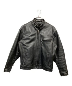 Giacca da cavaliere in pelle 141 con fodera Boa, pilota singolo, usata - Foto 1 di 10