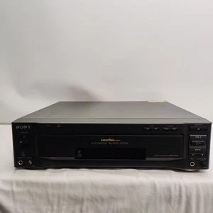 SONY MDP-850D LASERDISC CD PLAYER SYSTEM HIGHEND OHNE FERNBEDIENUNG ERSATZTEIL & REPARATUR - Bild 1 von 9
