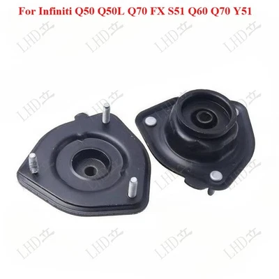 2Pcs Rear Shock Absorber Strut Mount Kit For Infinit Q50 Q50L Q70 Y51 553201MA0A - Image 1 of 4