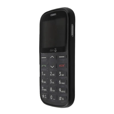 caseroxx Funda TPU Doro 1360 / 1361 / 1362 Negro TPU