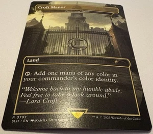 π Croft Manor Tana Segreta Regolare Senza Foil π - Foto 1 di 1