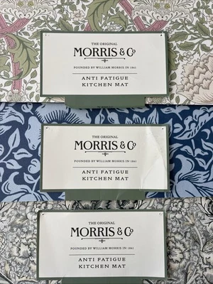 William Morris & Co~Kitchen Mat/Bath Mat~Anti-fatigue~Artistic Design~20x36~NWT~ - Image 1 of 4