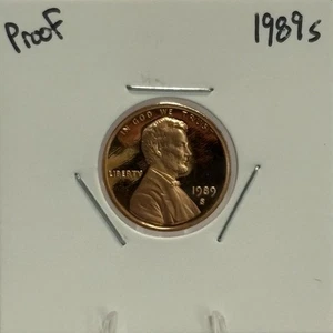 Centavo Lincoln Proof 1989 S, directo del juego de prueba, gema, ¡baja acuñación!🔥🔥 - Imagen 1 de 2