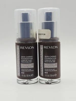  Revlon Illuminance Skin-Caring Liquid Foundation #613 Honey Java 1 oz - Image 1 of 3
