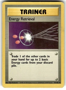 Shadowless Energy Retrieval - 81/102 - Uncommon Moderately Played Base Set - Picture 1 of 2