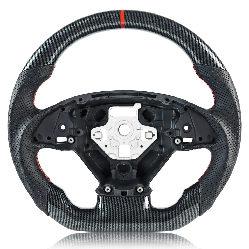 Volante de fibra de carbono Hydro-Dip para Chevrolet Corvette C7 2014-19 en stock Foto 1 de 4