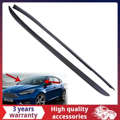 For Ford Focus 12-18 Left+Right Windshield Pillar Trim Moulding Foto 1 de 4