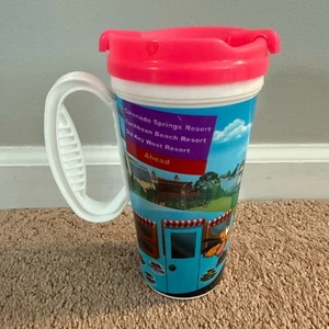 Walt Disney World | Pink, White Collectible Mug Vintage WDW - Picture 1 of 10