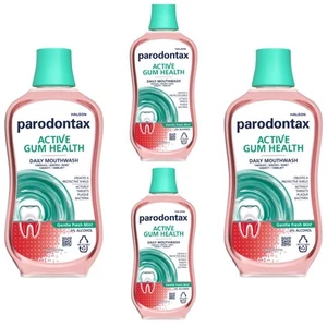 Parodontax Mundspülung aktive Zahnfleischpflgege Mega Box 500ml Sortiment, OvP - Bild 1 von 8