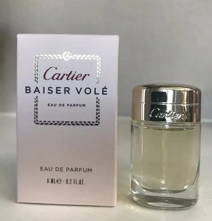 Cartier Baiser Vole EDP Splash Mini 6 ml/0,2 fl oz, nuevo en caja tamaño de viaje Foto 1 de 1