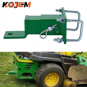 Gancio Trattore Posteriore Rimorchio Rasaerba Zero Turn per John Deere Gas Z Trak Verde - Foto 1 di 17