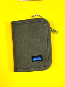 KAVU Zippy Wallet ~ Kelp 🌿🌲🌿🌲🌿 - Picture 1 of 6