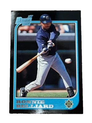 1997 BOWMAN TOPPS Card # 372 Ronnie Belliard - Milwaukee Brewers - Image 1 of 2