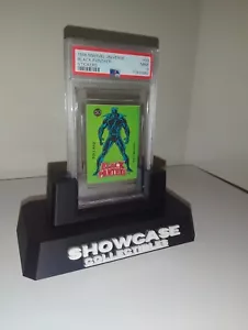 Rare Black Panther 1986 Marvel Sticker Card PSA 9 Very Low Pop - Picture 1 of 3