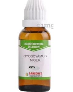 Bakson's Homeopathy Hyoscyamus Niger Dilution cm 30ml - Bild 1 von 3