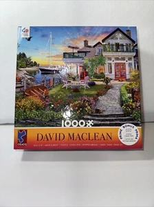Ceaco 1000 Pc Puzzle David Maclean Coastal Escape Seaside NIB SEALED - Picture 1 of 4
