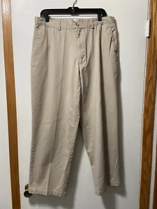 Open Trails 38x30 Mens Tan Cotton Blend Pants - Picture 1 of 3