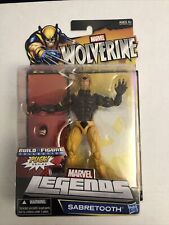 Wolverine Marvel Legends Puck Series Sabretooth Exclusive Action Figure Read Des