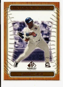 2001 SP Game Bat Big League Hit Parade #HP3 Sammy Sosa Mint Chicago Cubs - Picture 1 of 2