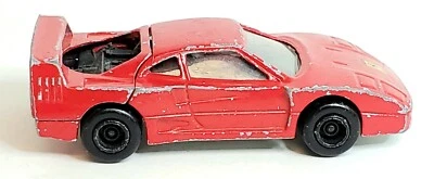 复古 Majorette 红色法拉利 F40 ECH 1/58 N280 — 第 1/4 张图片