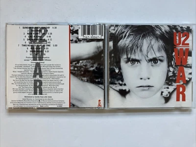 U2 - WAR [1983] WEST GERMANY CD POLYGRAM ISLAND RECORDS BONO Foto 1 de 3