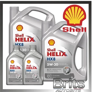 Shell Helix HX8 5W30 Longlife Synthetic Engine Oil LL-04 ACEA C3 504-507 - Picture 1 of 47