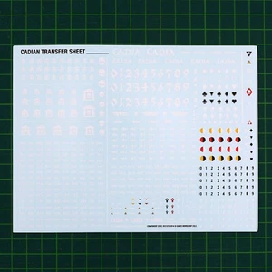 Astra Militarum Cadian Transfer Sheet #15406 Abziehbilder Warhammer 40.000 - Picture 1 of 1